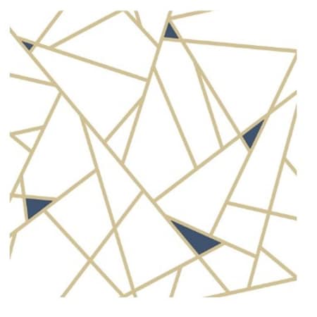 Roommates RoomMates RMK11268WP Gold Fracture Peel & Stick Wallpaper RMK11268WP